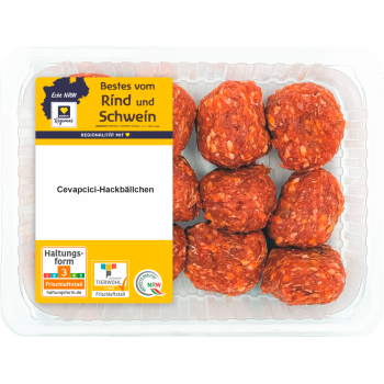 Cevapcici-Hackbällchen