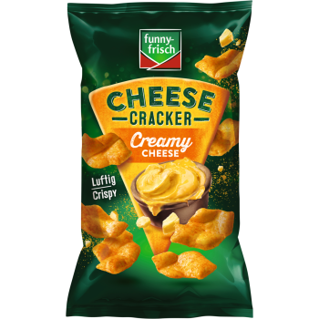 funny-frisch Cheese Cracker, Kessel-Chips oder Riffels