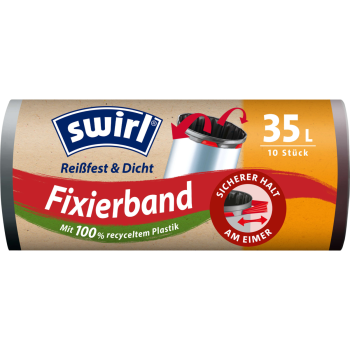 Fixierband-Müllbeutel Reißfest & Dicht