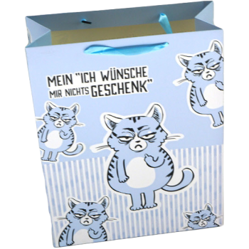 Geschenktüte „Miesekatze“
