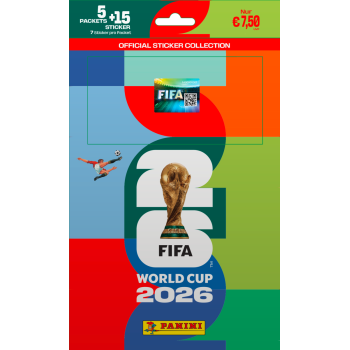 Kleben wie ein Weltmeister! Sticker für Fußballfreunde im Sammelfieber.