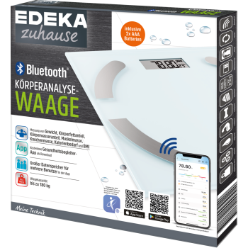 Bluetooth-Körperanalysewaage