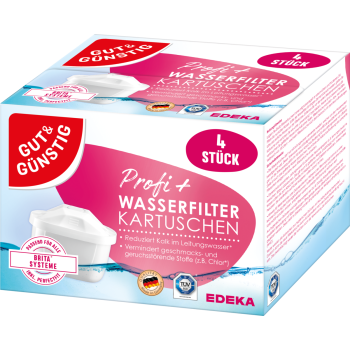 Profi+ Wasserfilter Kartuschen