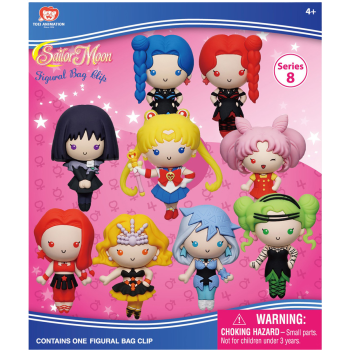 Sailor Moon 3D-PVC-Taschenanhänger „Serie 8“