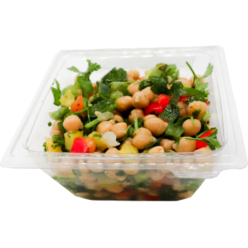 Kichererbsen- oder Bauernsalat