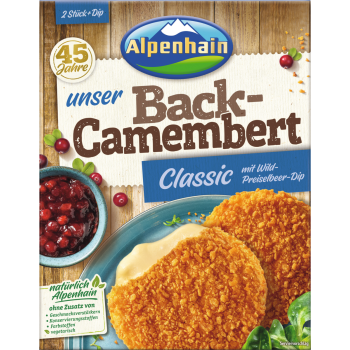 Alpenhain Back-Camembert oder Back-Mozzarella Sticks