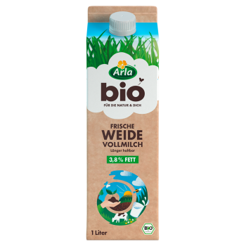 Arla bio Frische oder Haltbare Weidemilch