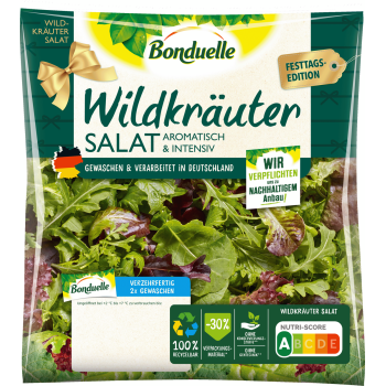 Bonduelle - Wildkräutersalat oder Winter Salat-Mix