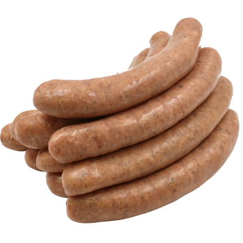 meinLand - Frische Bratwurst mit Bärlauch oder Bauernbratwurst mit Röstzwiebeln und Paprika,