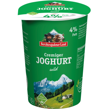 Berchtesgadener Land Cremiger Joghurt oder Quark