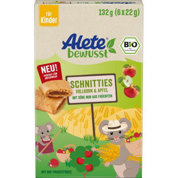 Alete bewusst Bio Schnitties oder Obsties