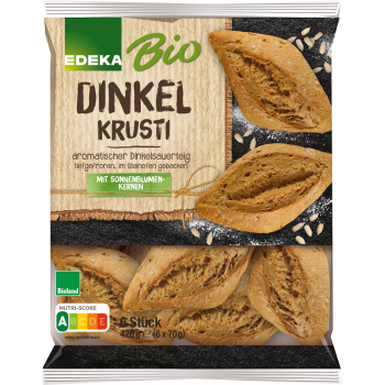 EDEKA Bio - Dinkelkrusti oder Baguettebrötchen