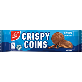 GUT & GÜNSTIG - Crispy Coins Schokowaffel-Taler