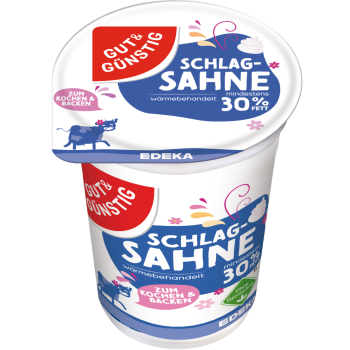 Frische Schlagsahne