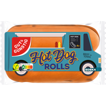 GUT & GÜNSTIG - Hot Dog Rolls