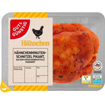 Hähnchenminutenschnitzel