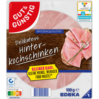GUT & GÜNSTIG - Delikatess Hinterkochschinken