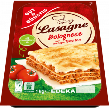 Gut & Günstig - Lasagne Bolognese