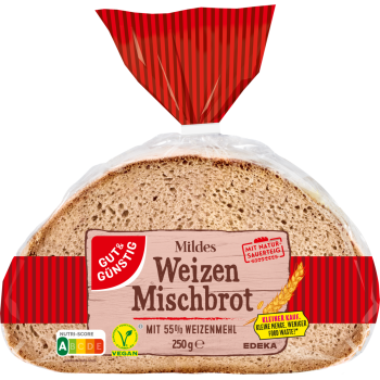 GUT & GÜNSTIG - Mildes Weizen Mischbrot