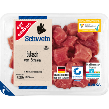 GUT & GÜNSTIG - Schweinegulasch