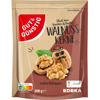 GUT & GÜNSTIG - Walnuss-Kerne, Cashew-Kerne oder Paranuss-Kerne