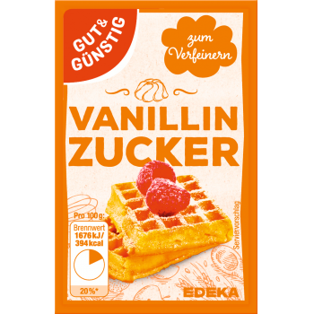 GUT & GÜNSTIG - Vanillin Zucker