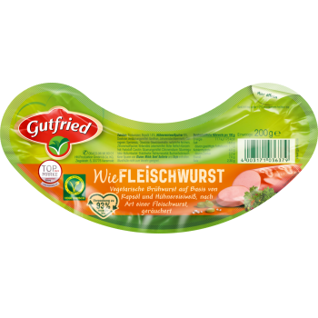 Vegetarische Fleischwurst