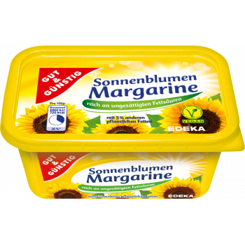 GUT & GÜNSTIG - Sonnenblumen- oder Pflanzen-Margarine