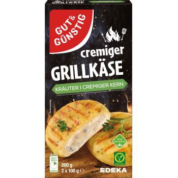 GUT & GÜNSTIG - Cremiger Grillkäse
