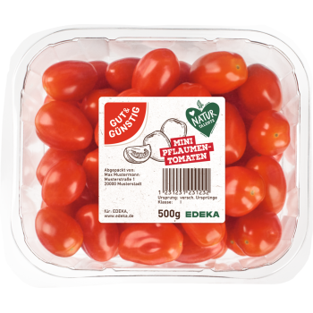 Marokko - GUT & GÜNSTIG - Mini-Pflaumen-Tomaten