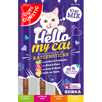 Hello my cat Katzensticks