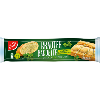 GUT & GÜNSTIG - Kräuter- oder Knoblauchbaguette