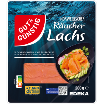 GUT & GÜNSTIG - Norwegischer Räucher Lachs