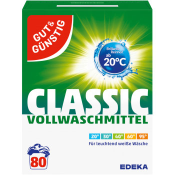 GUT & GÜNSTIG - Classic Vollwaschmittel oder Colorwaschmittel