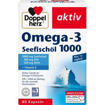 Doppelherz aktiv Omega-3 Seefischöl 1000