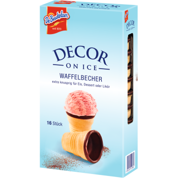 De Beukelaer Decor Waffelbecher