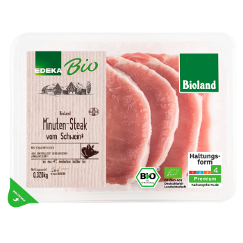 EDEKA Bio Bioland - Bioland Minutensteaks