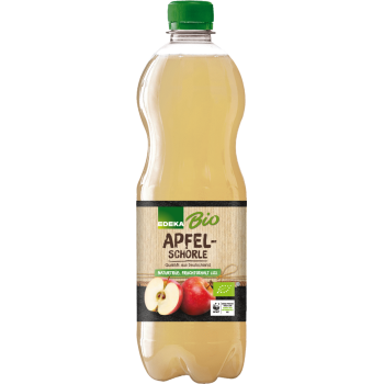 Apfelschorle oder Apfel-Rhabarber-Schorle