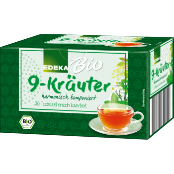 EDEKA Bio - 9-Kräuter-Tee