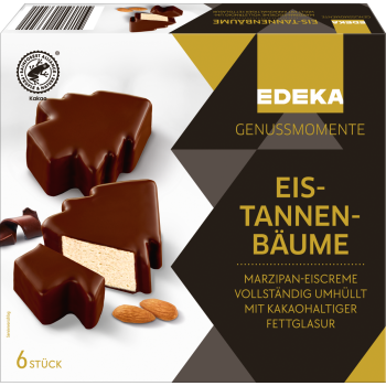 Eis-Tannenbäume oder Zimteissterne