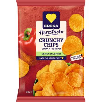 Crunchy Chips, Gitterchips oder Kesselchips