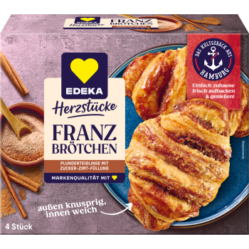 Franzbrötchen oder Buttercroissants