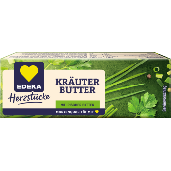 EDEKA Herzstücke - Knoblauch- oder Kräuterbutter