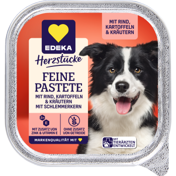Feine Pastete Hundenassnahrung