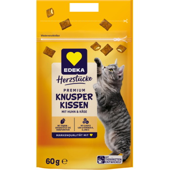 Premium Knusper Kissen Katzensnacks