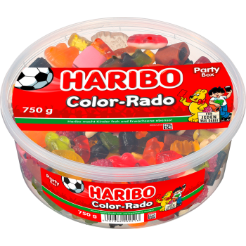 Haribo Fruchtgummi oder Lakritz