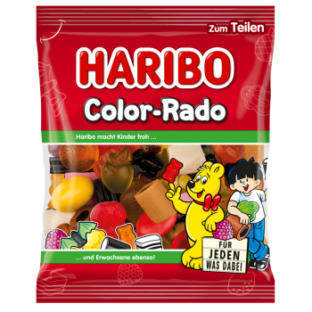 Haribo Fruchtgummi oder Lakritz