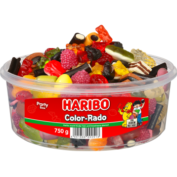 Haribo Fruchtgummi oder Lakritz