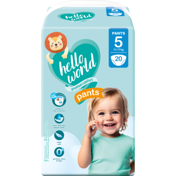 hello world premium comfort pants oder Windeln