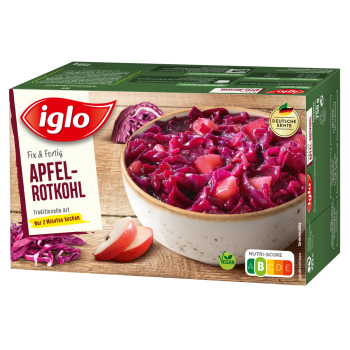 iglo Apfel-Rotkohl